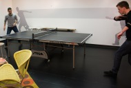 Gotta stop and play some ping pong!